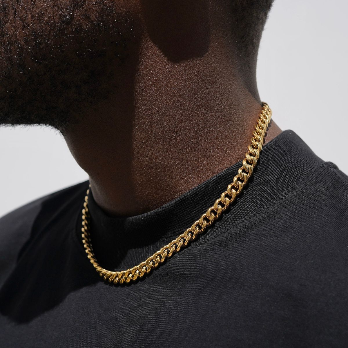 Cuban Link Chain 12Mm - Kalung Rantai Kuba Klasik 3-11MM untuk