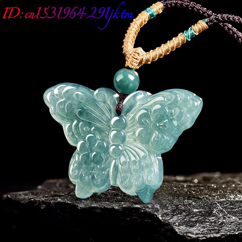 Kalung Liontin Kupu-kupu Giok  - Necklaces ulasan dan harga