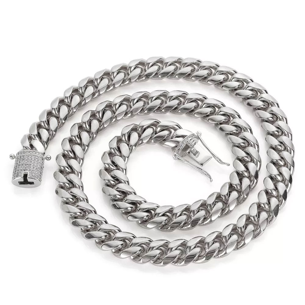 Kalung Rantai Hip Hop Cuban 6- - Cuban Link Chain 12Mm ulasan dan harga