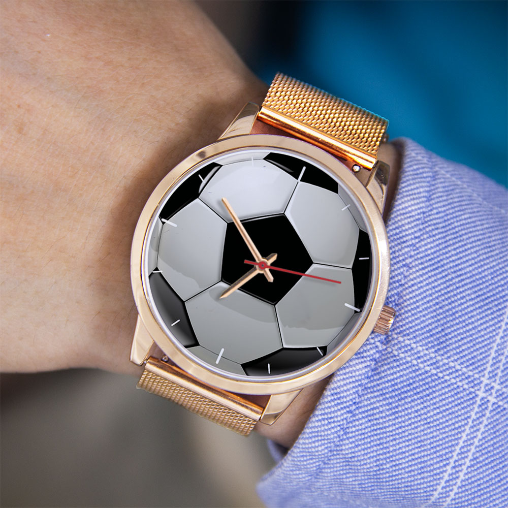 Jam Tangan Pria Desain Sepak B - Watch Accessories ulasan dan harga