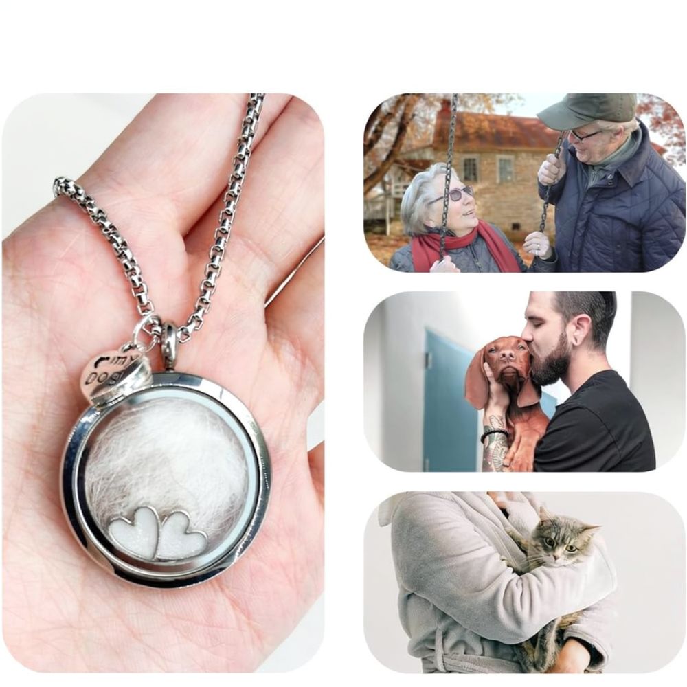 Kalung Kenang-kenangan Bentuk  - Heart Locket Necklace Photo ulasan dan harga
