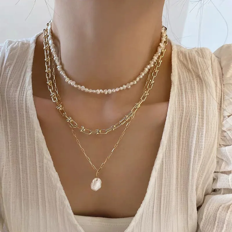 Kalung Liontin Mutiara Air Taw - Pearl Choker Necklace Vintage ulasan dan harga