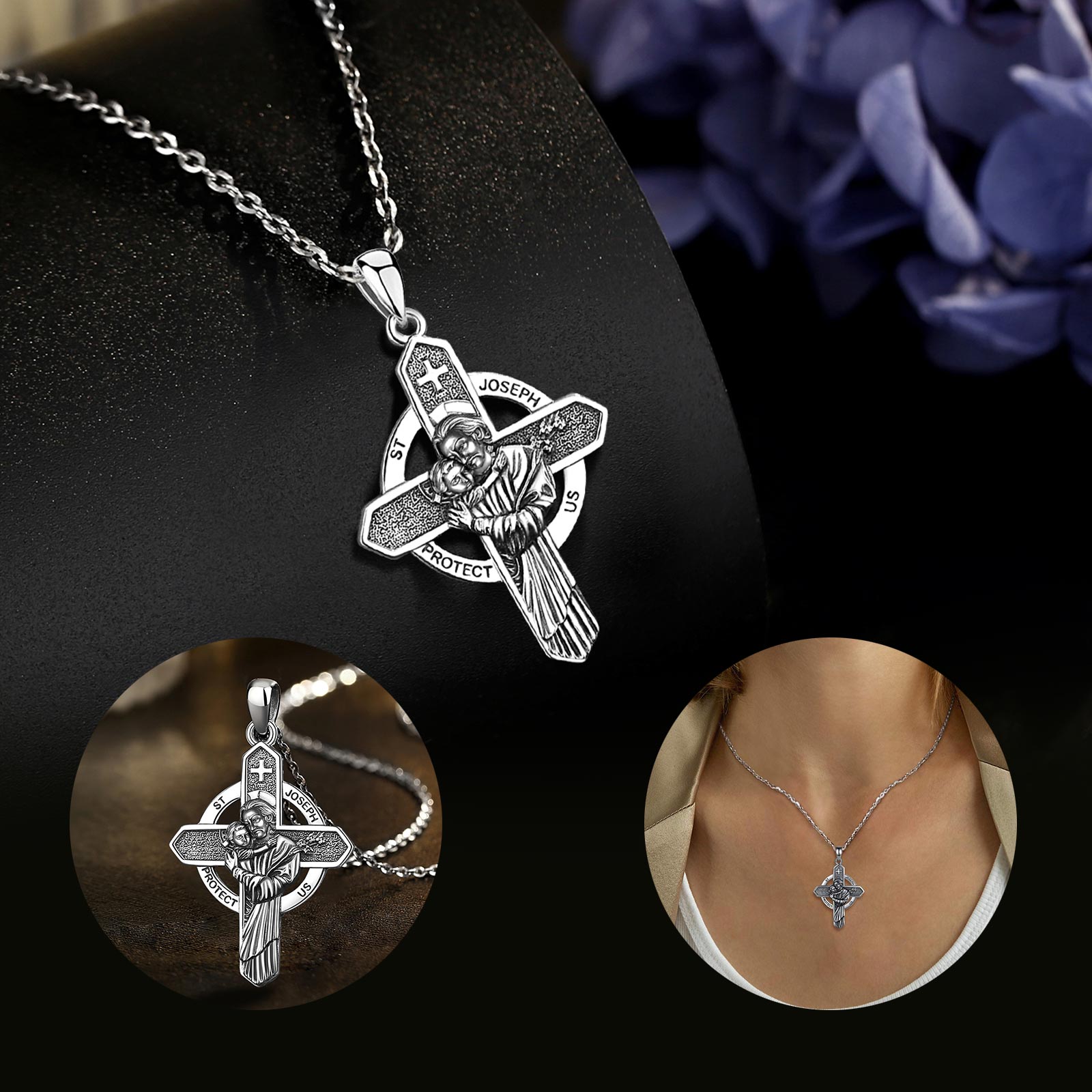 Kalung Perak Sterling 925 Eudo - 925 Sterling Silver Chain Necklace Men ulasan dan harga
